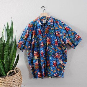 MAX BOXER ALOHA Santa Surfing Shirt